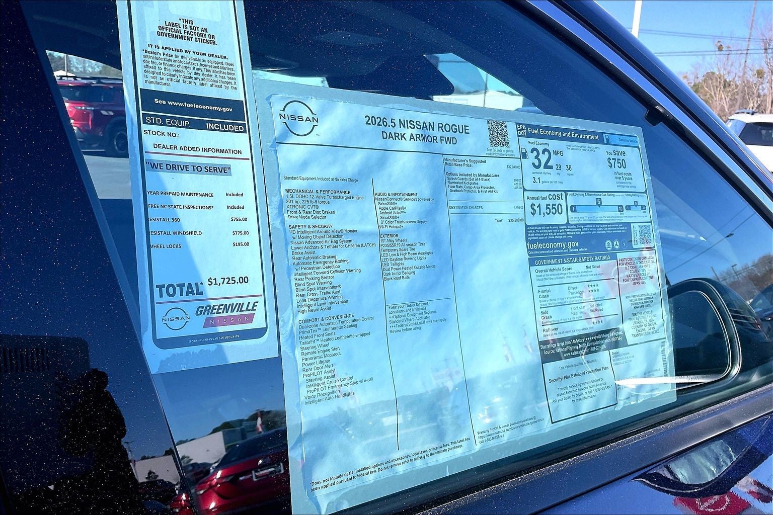 2026 Nissan Rogue Dark Armor