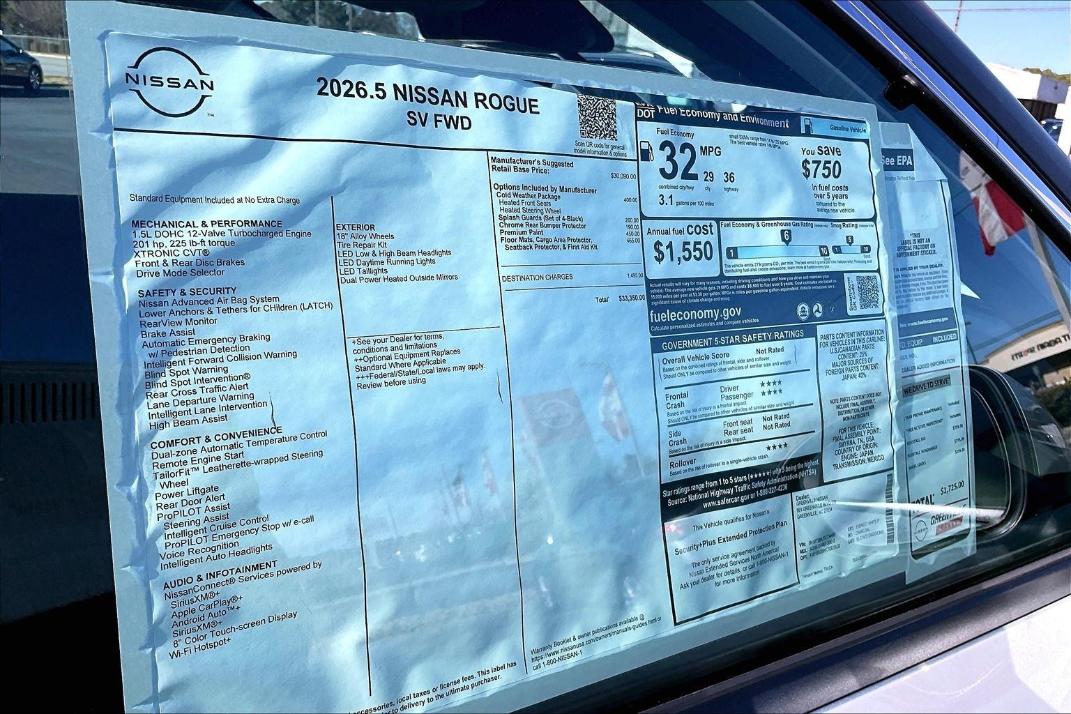 2026 Nissan Rogue SV