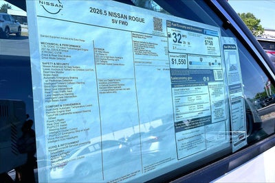 2026 Nissan Rogue SV