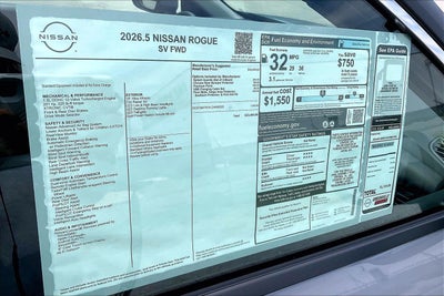 2026 Nissan Rogue SV