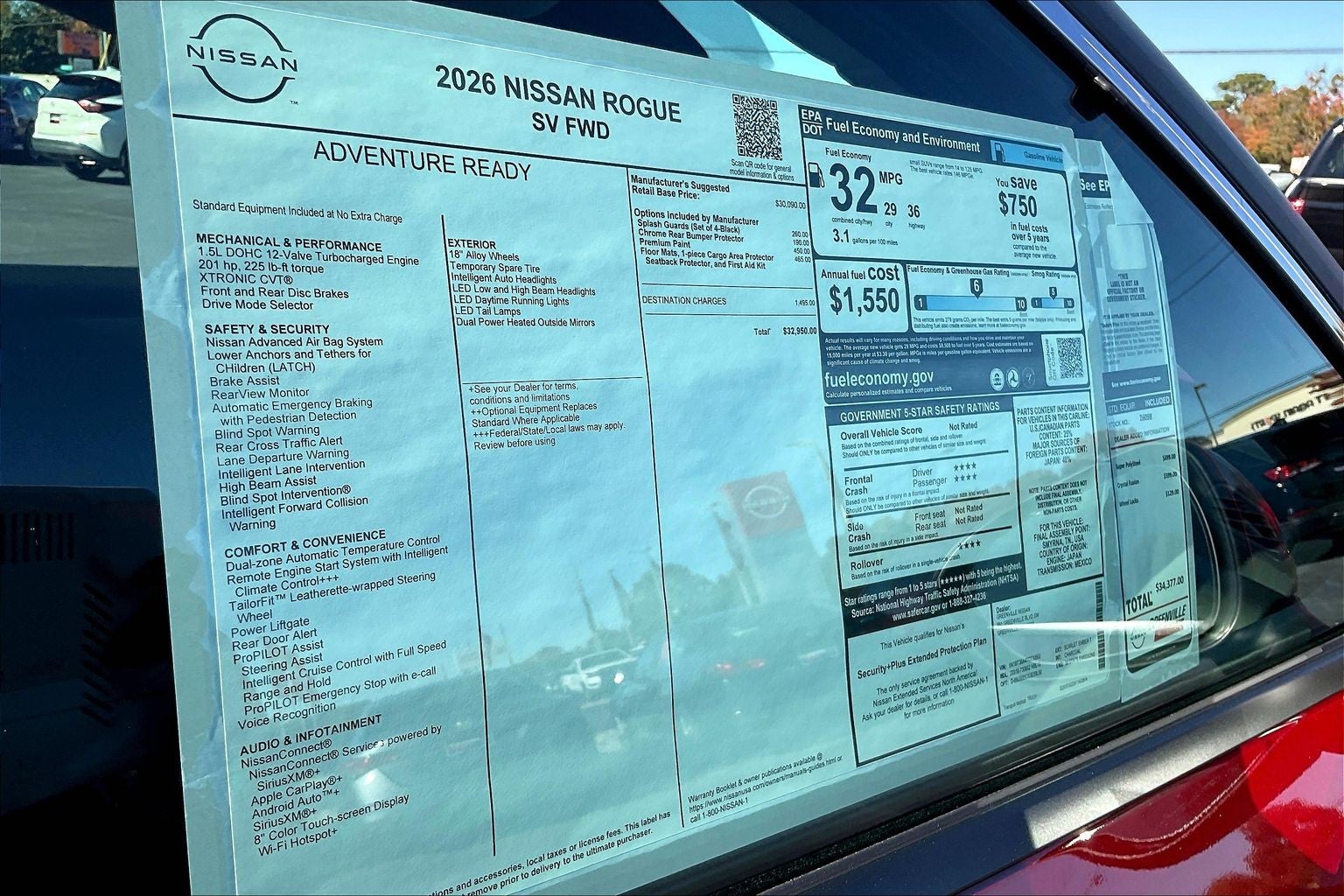 2026 Nissan Rogue SV