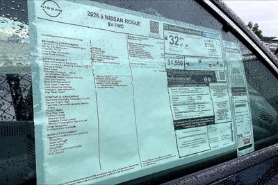 2026 Nissan Rogue SV