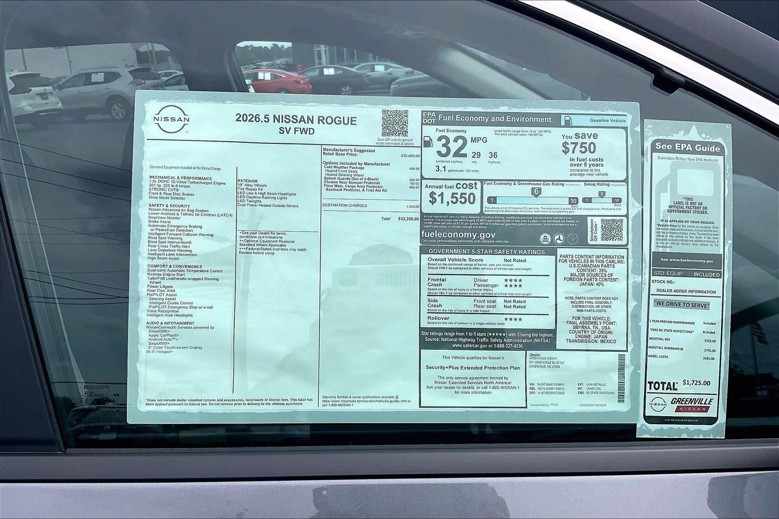 2026 Nissan Rogue SV