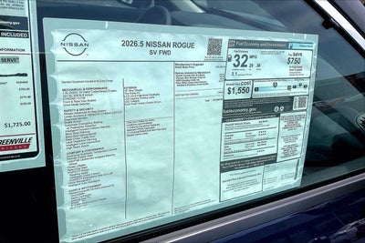 2026 Nissan Rogue SV