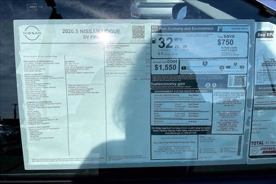 2026 Nissan Rogue SV
