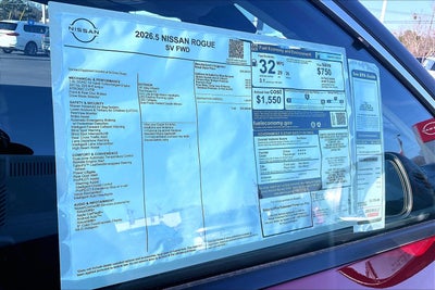 2026 Nissan Rogue SV