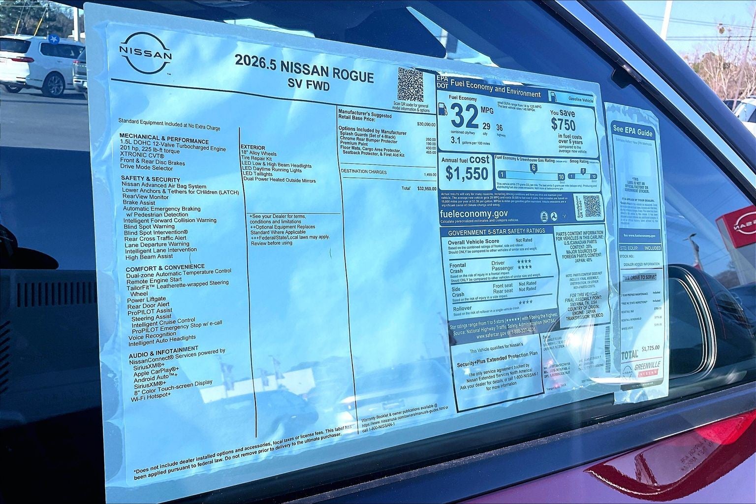 2026 Nissan Rogue SV