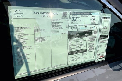 2026 Nissan Rogue SV