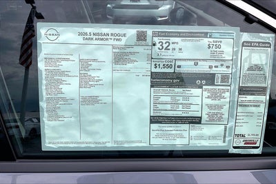 2026 Nissan Rogue Dark Armor