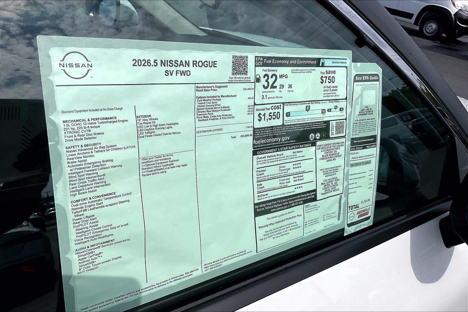 2026 Nissan Rogue SV