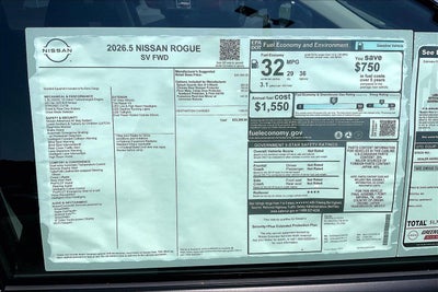 2026 Nissan Rogue SV