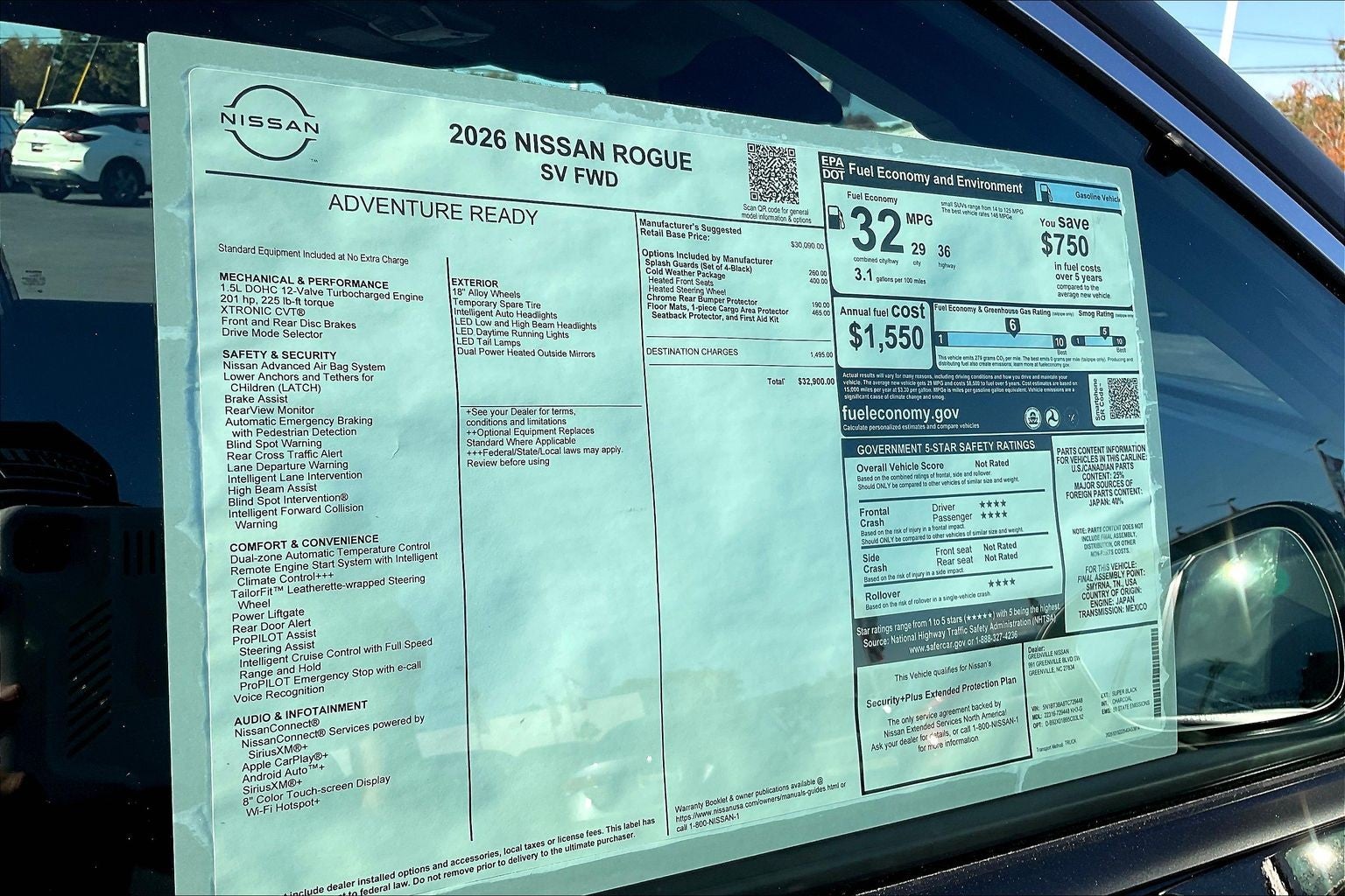 2026 Nissan Rogue SV