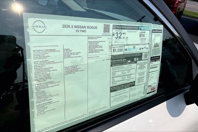 2026 Nissan Rogue SV