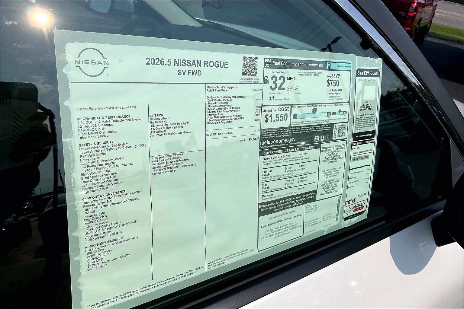 2026 Nissan Rogue SV