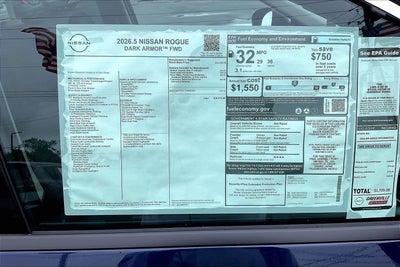 2026 Nissan Rogue Dark Armor
