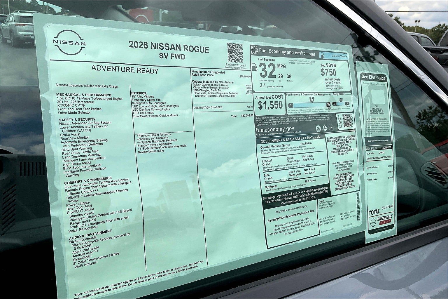 2026 Nissan Rogue SV