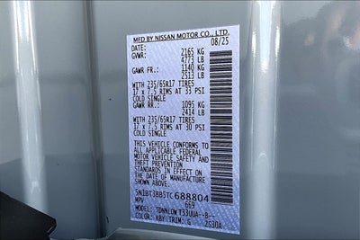 2026 Nissan Rogue Rock Creek