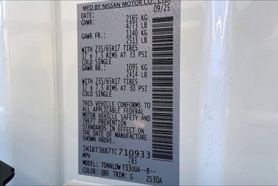 2026 Nissan Rogue Rock Creek