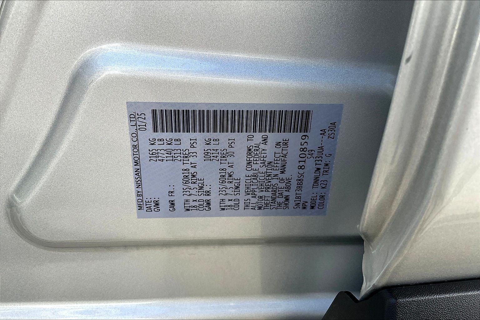 2025 Nissan Rogue SV