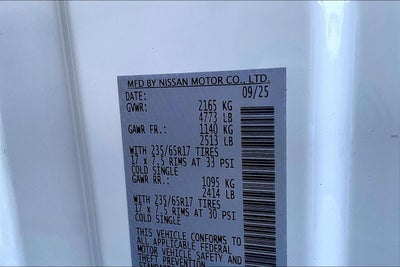 2026 Nissan Rogue Rock Creek