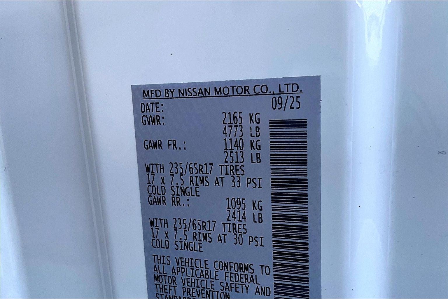 2026 Nissan Rogue Rock Creek