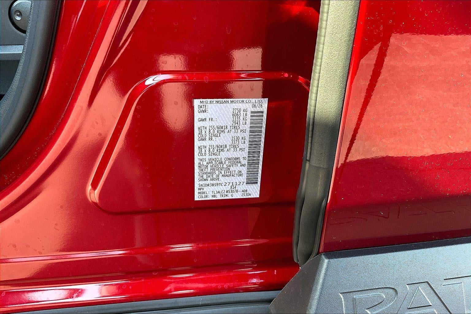 2026 Nissan Pathfinder SV
