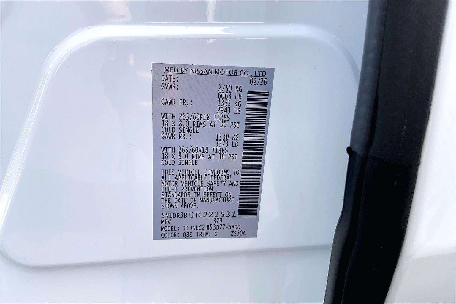 2026 Nissan Pathfinder Rock Creek