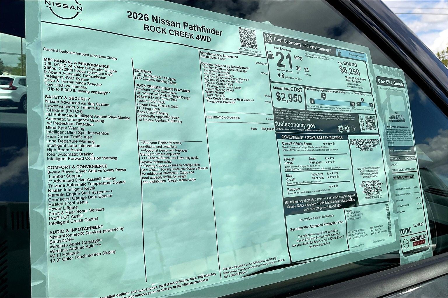 2026 Nissan Pathfinder Rock Creek