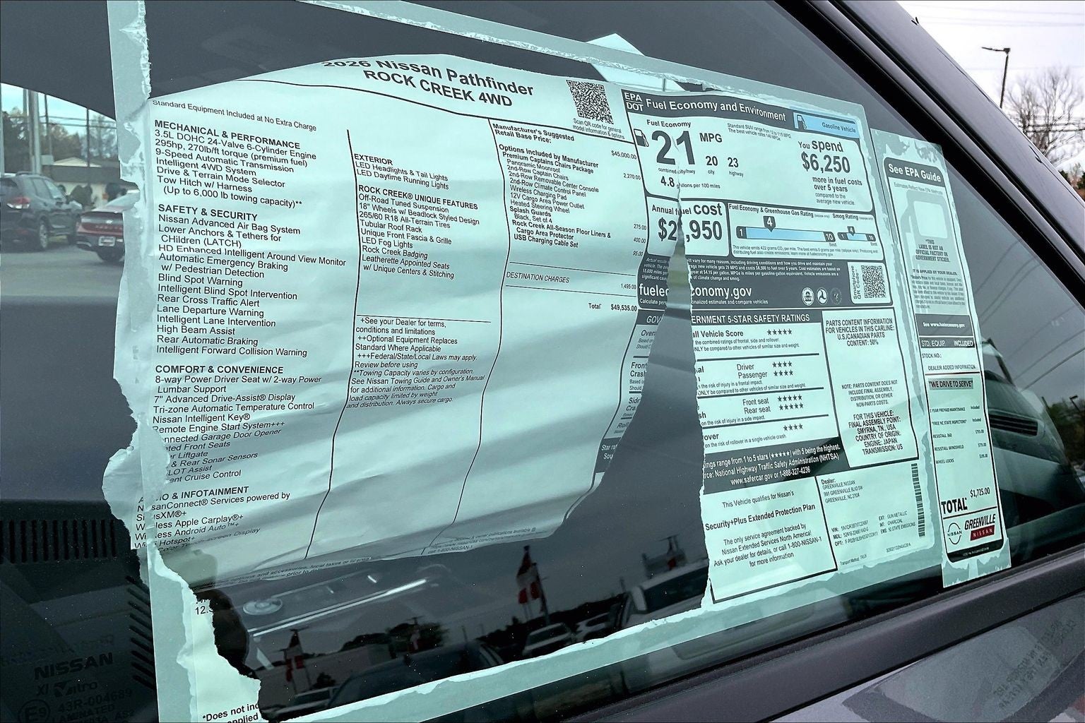 2026 Nissan Pathfinder Rock Creek