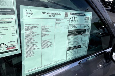 2026 Nissan Pathfinder SL