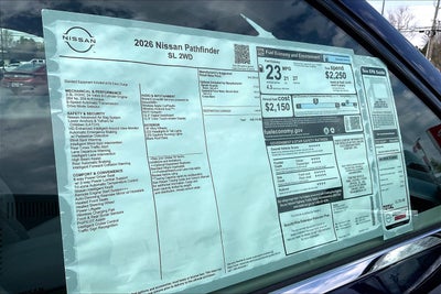 2026 Nissan Pathfinder SL