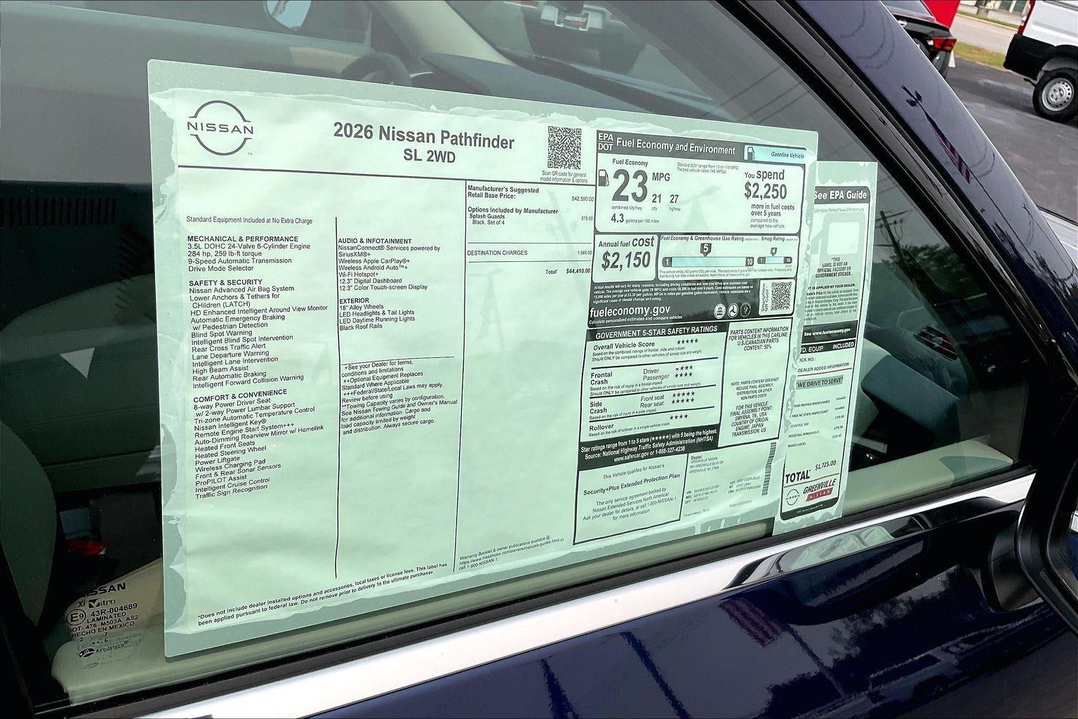 2026 Nissan Pathfinder SL