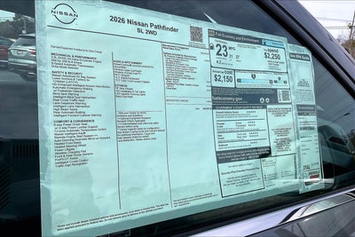 2026 Nissan Pathfinder SL