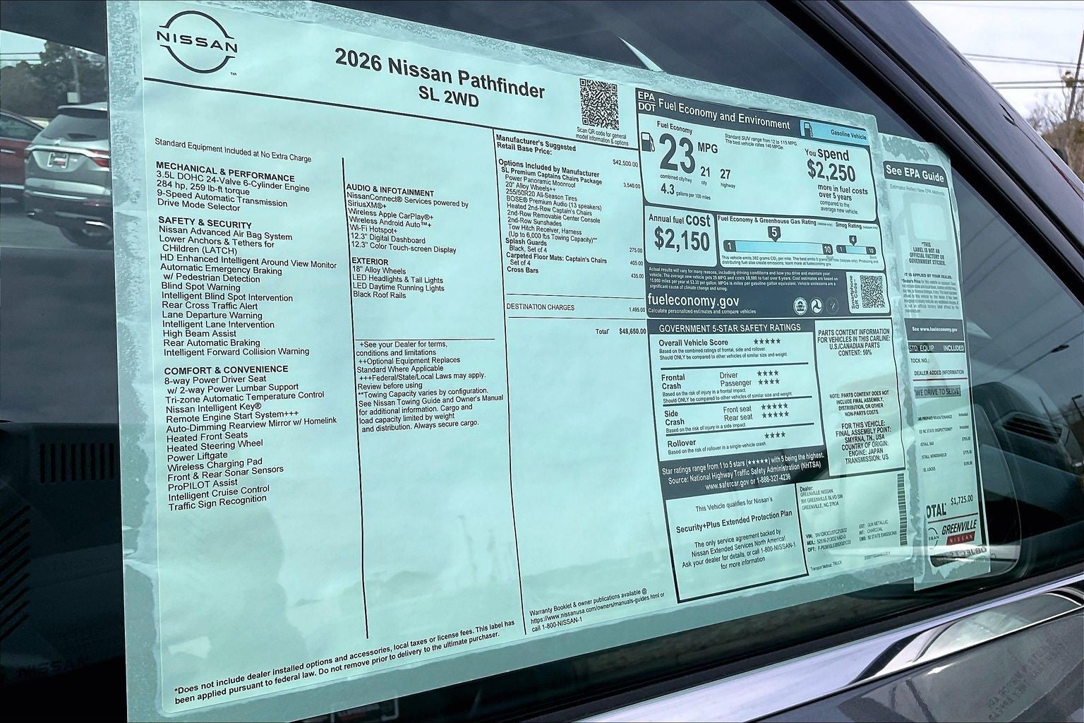 2026 Nissan Pathfinder SL