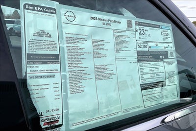 2026 Nissan Pathfinder SL