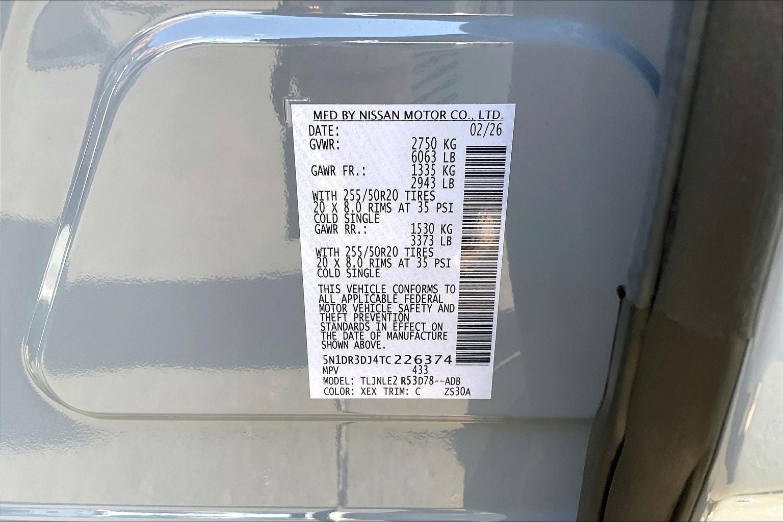 2026 Nissan PATHFINDER Platinum