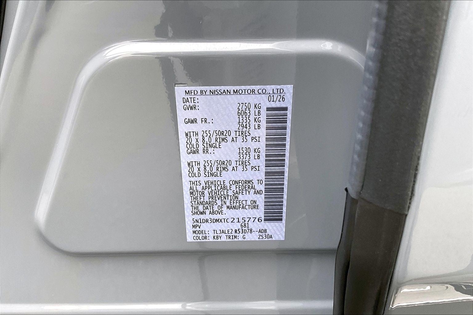 2026 Nissan Pathfinder Platinum