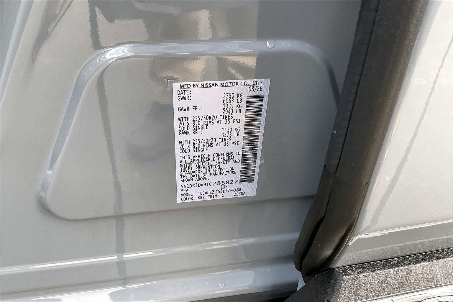 2026 Nissan Pathfinder Platinum