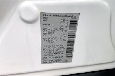 2018 Nissan Rogue SV Hybrid