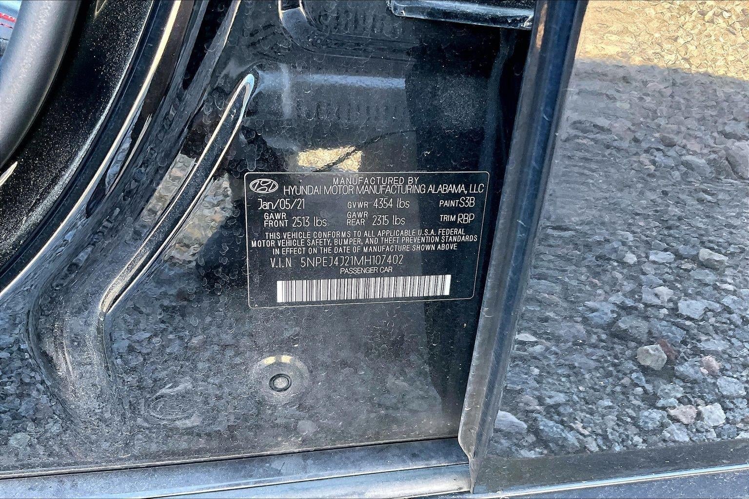 2021 Hyundai Sonata SEL Plus