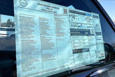 2026 Nissan Armada PRO-4X