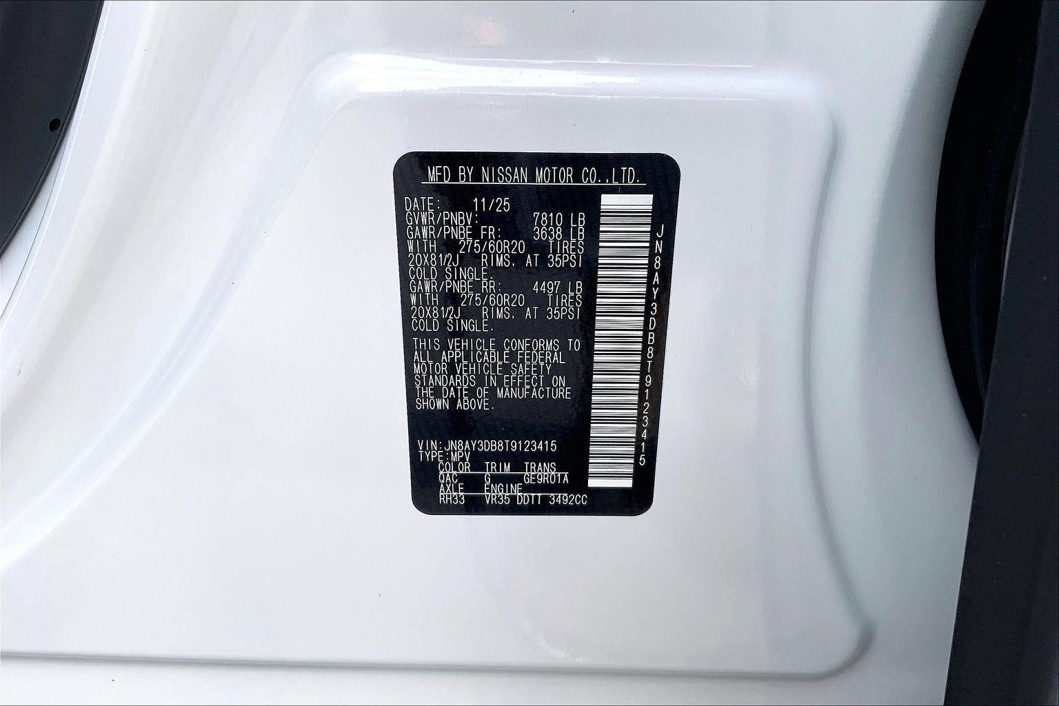 2026 Nissan Armada PRO-4X