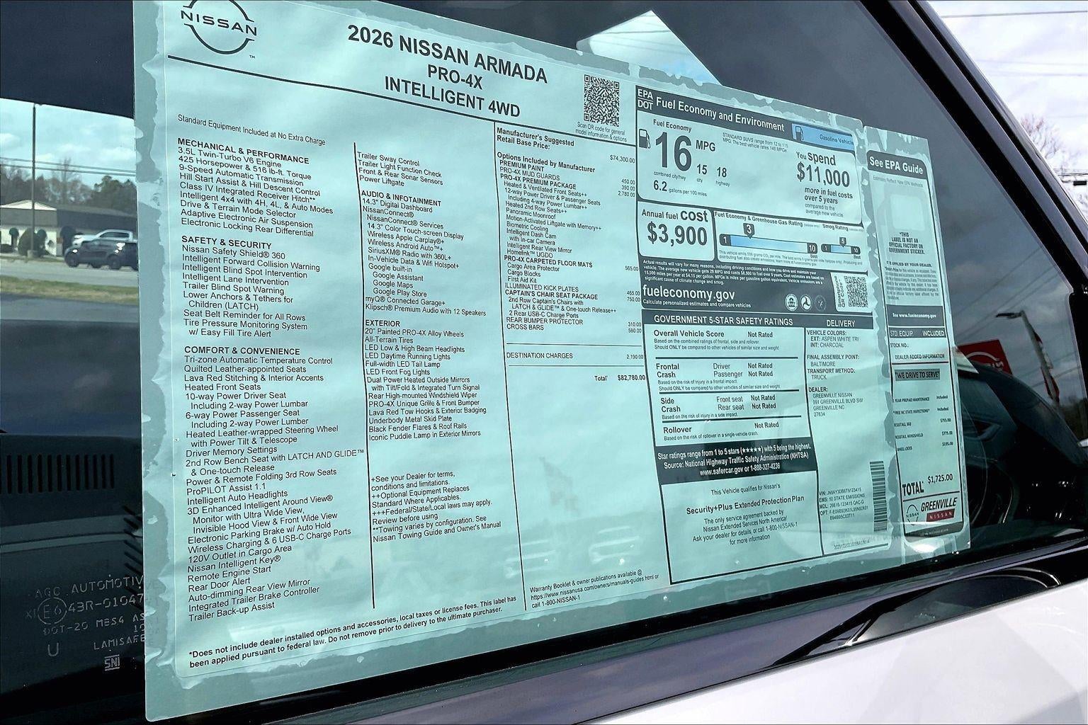 2026 Nissan Armada PRO-4X