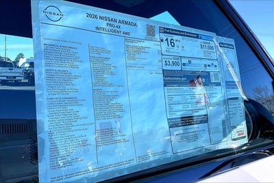 2026 Nissan Armada PRO-4X