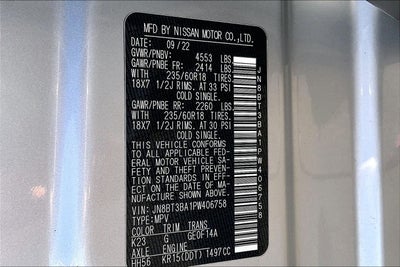 2023 Nissan Rogue SV