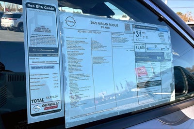 2026 Nissan Rogue SV