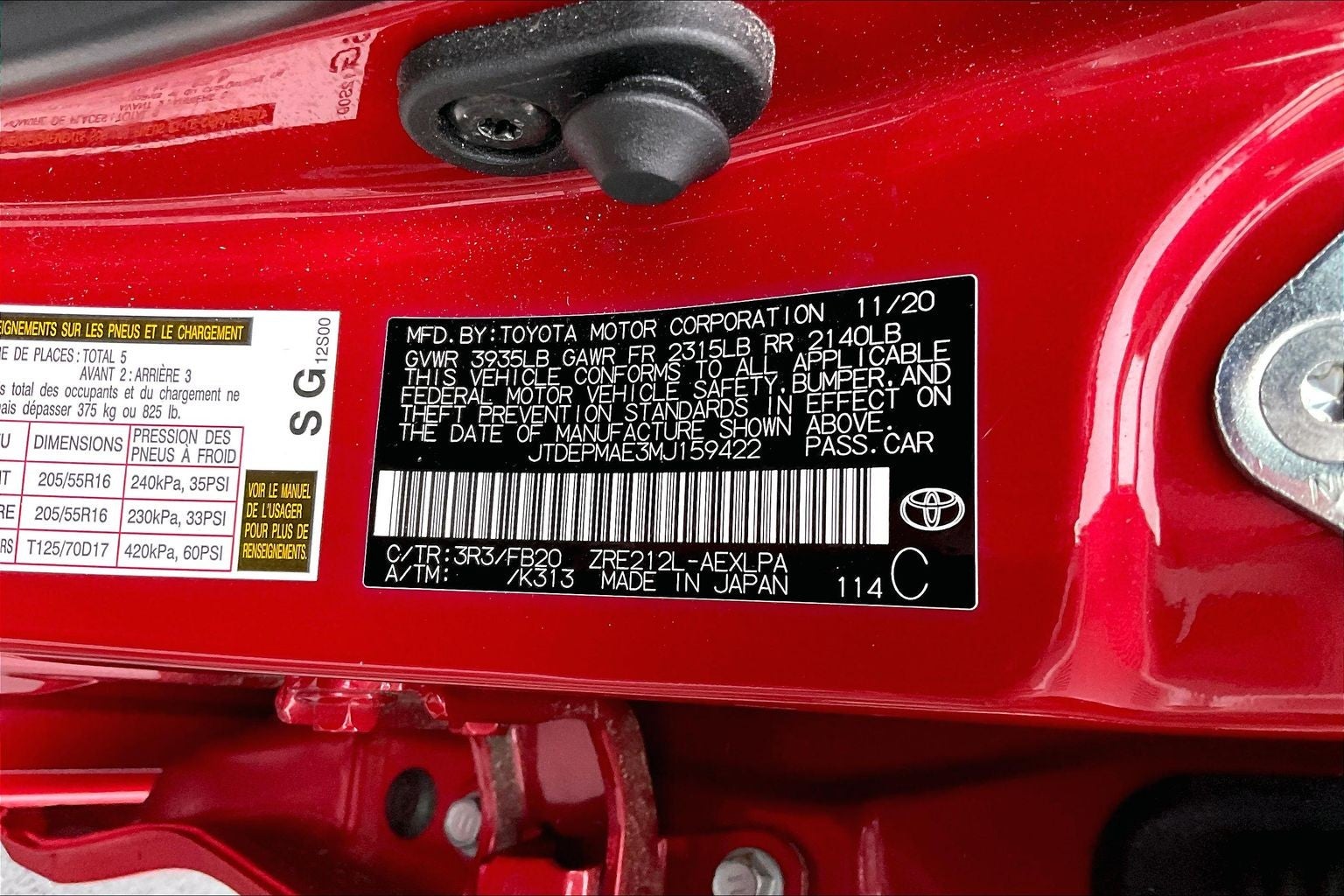 2021 Toyota Corolla LE