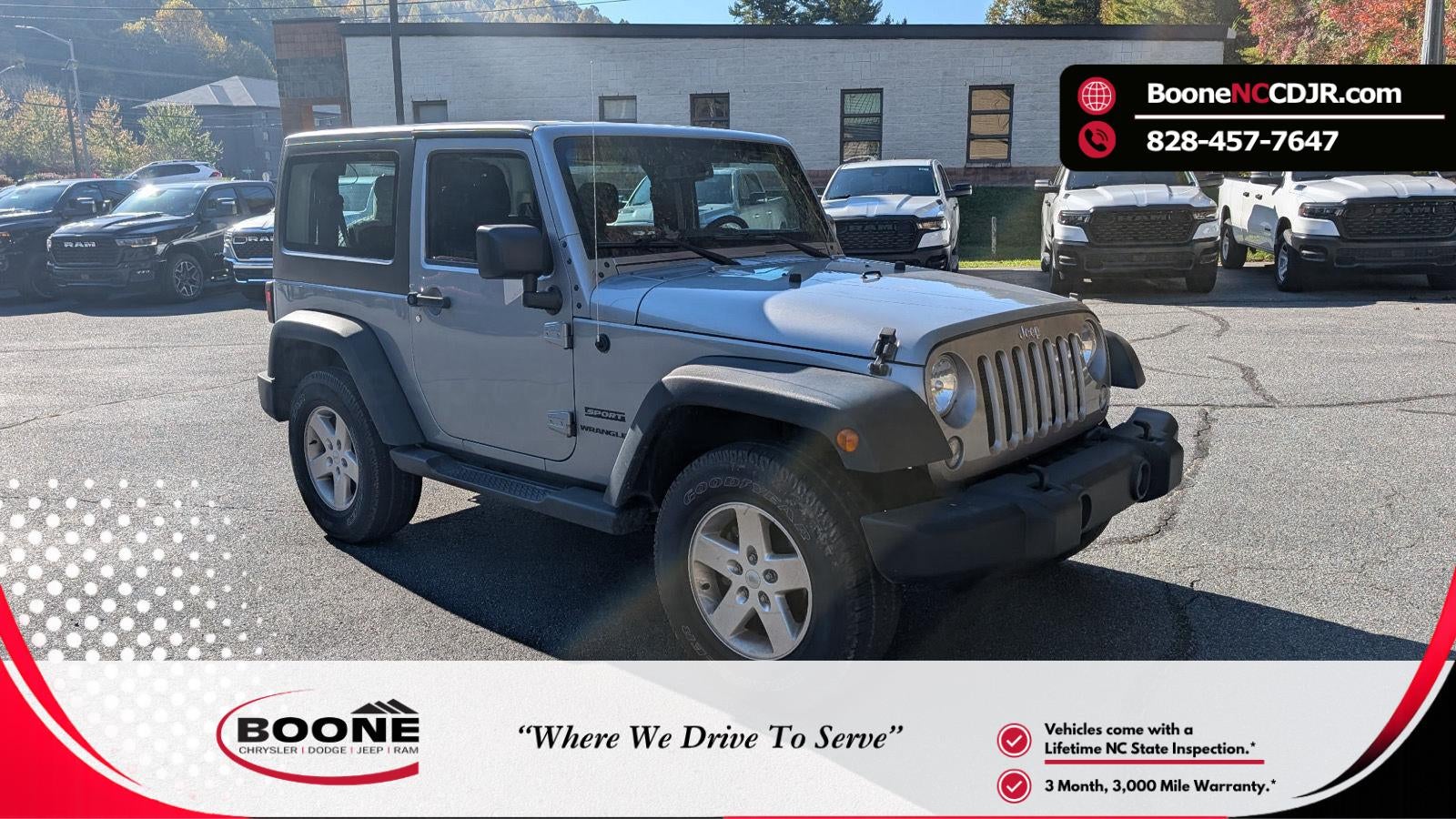 2015 Jeep Wrangler Sport