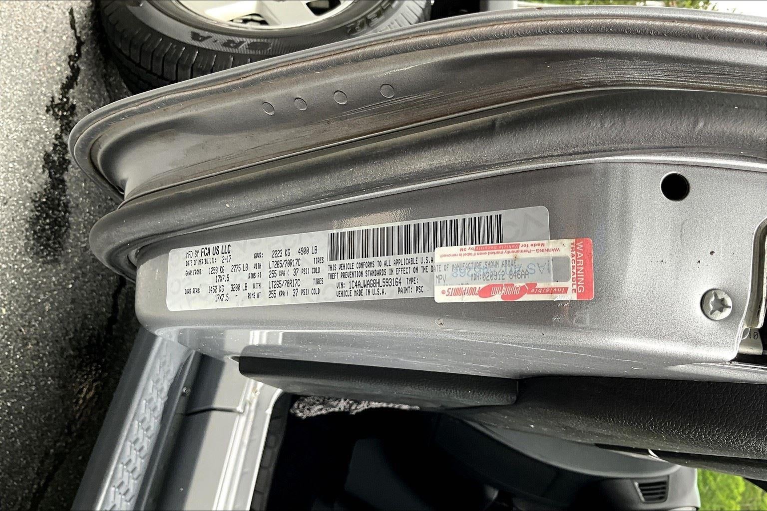 2017 Jeep Wrangler Sport