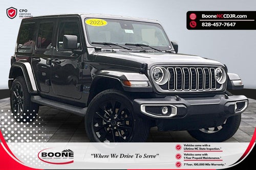2025 Jeep Wrangler 4xe Sahara